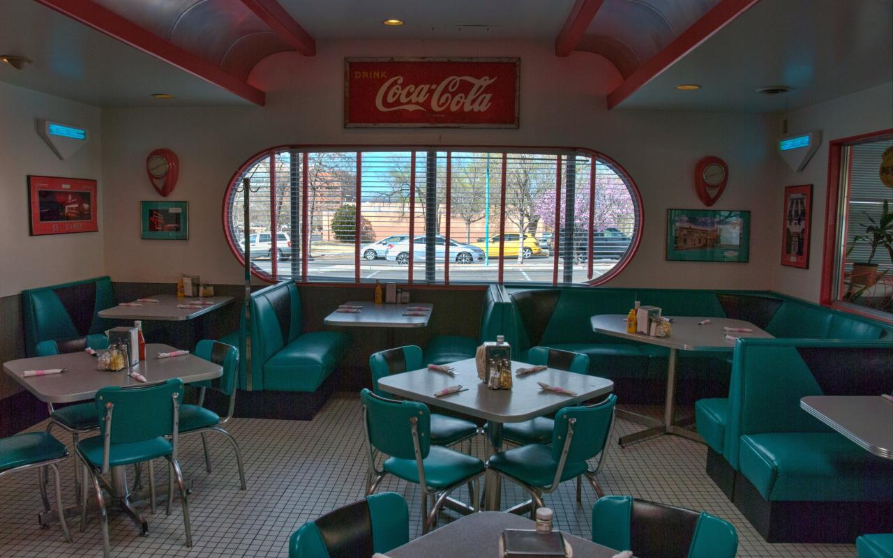 66 diner ristorante storico lungo la route 66 (new mexico, stati uniti)