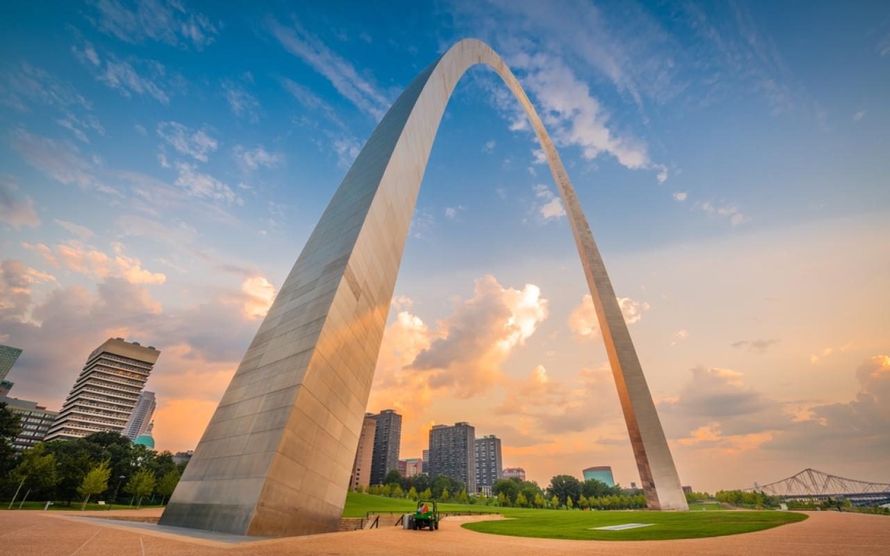 gateway arch a st louis (missouri, stati uniti)