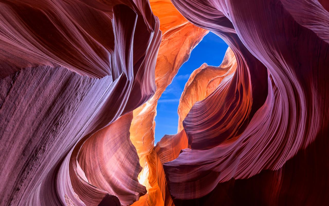 lower antelope canyon a page (arizona, stati uniti)