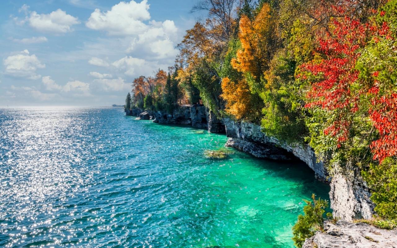 tour nella regione dei Grandi Laghi USA