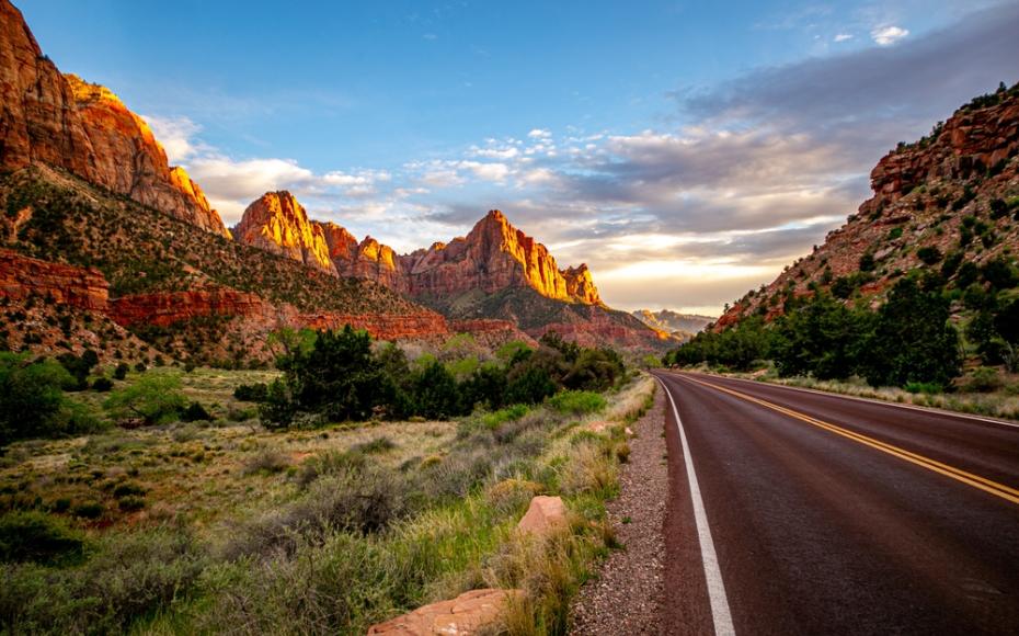 strada panoramica nello Utah - tour on the road negli USA con Xplore America