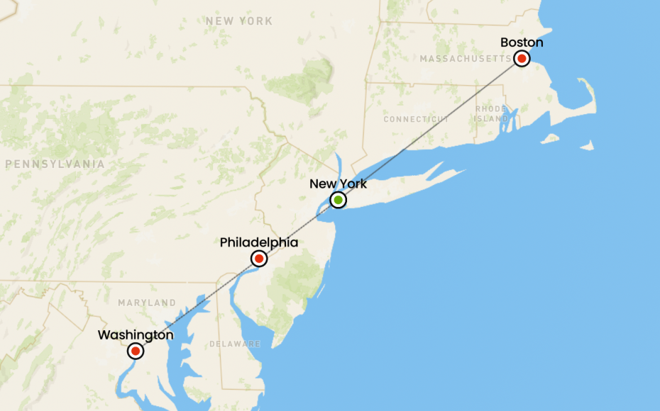 tour in pullman new york boston philadelphia e washington