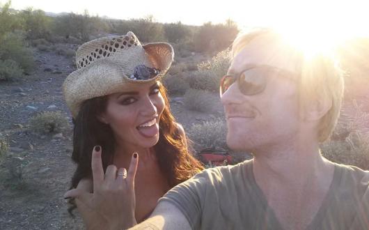 2015, Claudio in Arizona con Laura Torrisi (Italia1, Mistero)