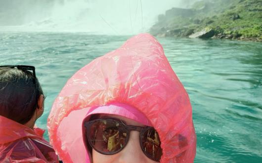 2025 - dipendenti in viaggio, Alice alla Cascate di Niagara
