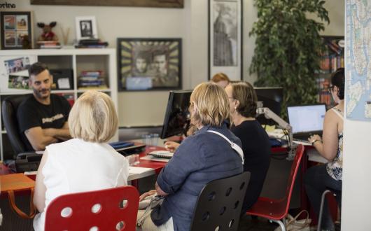 2009, la prima sede di Xplore a Torino
