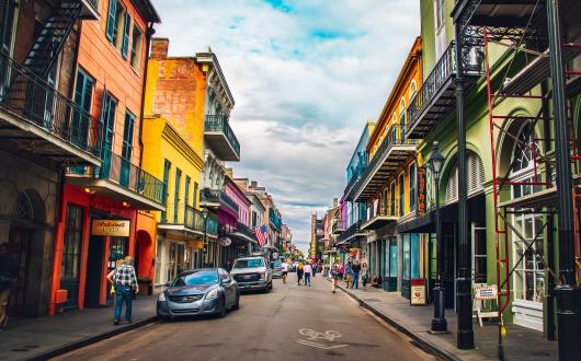 quartiere francese a new orleans (louisiana, stati uniti)