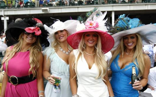donne con cappello (kentucky, stati uniti)