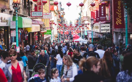 chinatown a san francisco (san francisco, stati uniti)