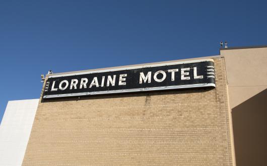 lorraine motel a memphis (tennessee ,stati uniti)