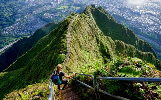 stairway to heaven a oahu (hawaii, stati uniti)