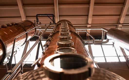 impianto di produzione di birra artigianale