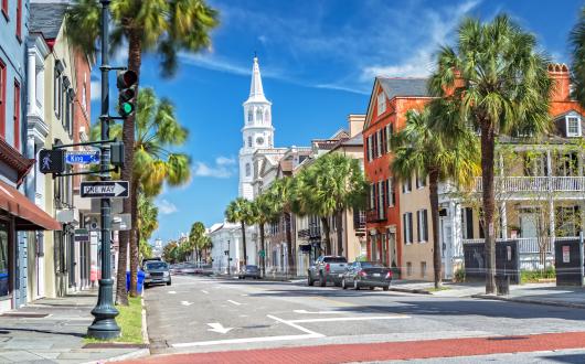 king street a charleston (south carolina, stati uniti)