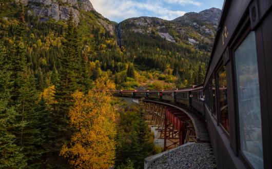 il vecchio treno a vapore da Chama a San Antonito, tra Colorado e New Mexico