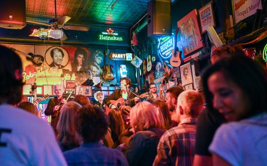 pubblico in locale di musica dal vivo (tennessee, stati uniti)