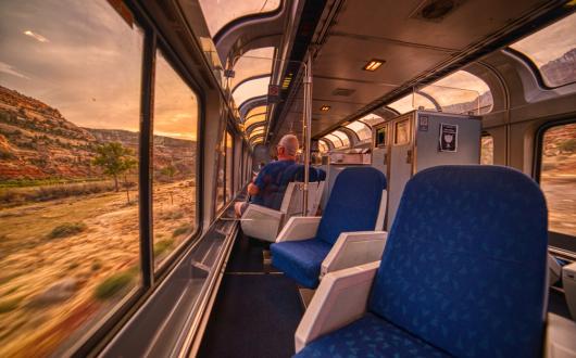 vagoni panoramici sui treni Amtrak negli Stati Uniti