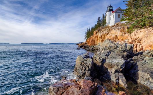 costa dell'acadia national park (maine, stati uniti)