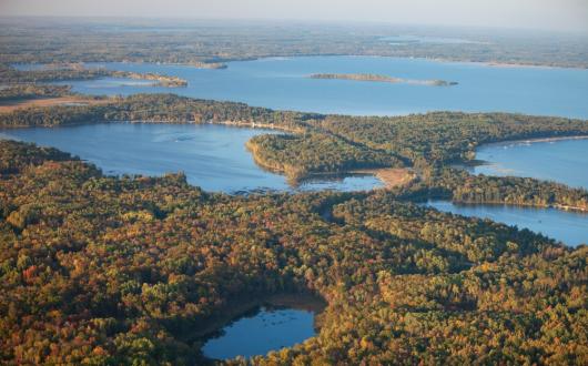 brainerd lakes in minnesota (minnesota, stati uniti)