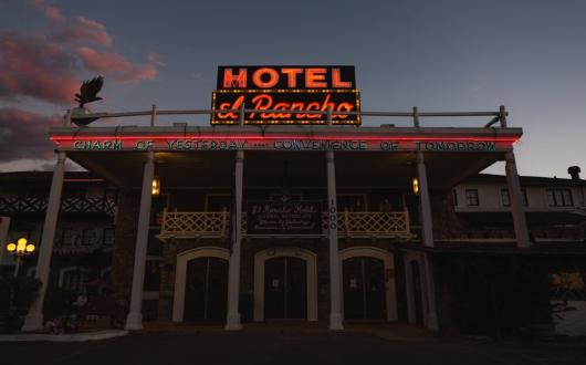 hotel el rancho a gallup (new mexico, stati uniti)