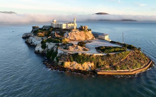 isola di alcatraz a san francisco (california, stati uniti)