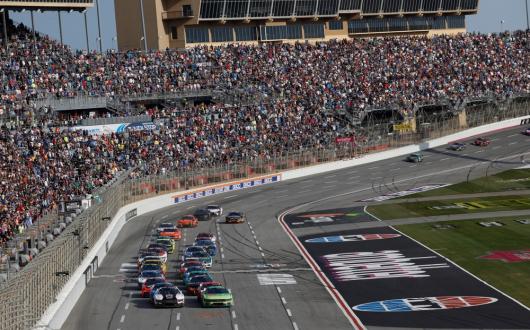 circuito per eventi di corse automobilistiche ad atlanta (georgia, stati uniti)