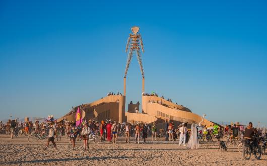 installazione al burning man festival 