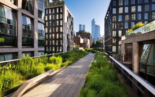 parco sopraelevato high line a new york (new york, stati uniti)