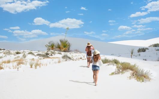 white sands national park (new mexico, stati uniti)