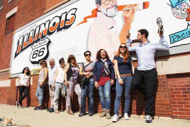 Illinois, tour letterario