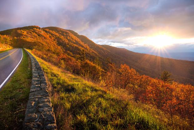 blue ridge parkway (virginia, stati uniti)