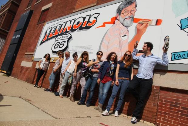 Illinois, tour letterario