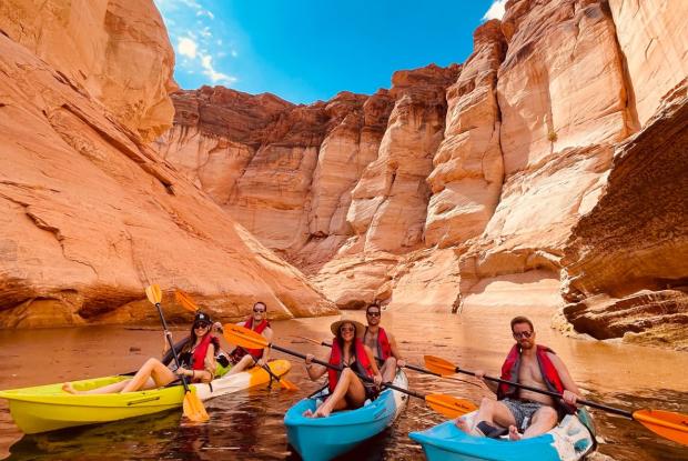 tour in canoa a due passi da Page