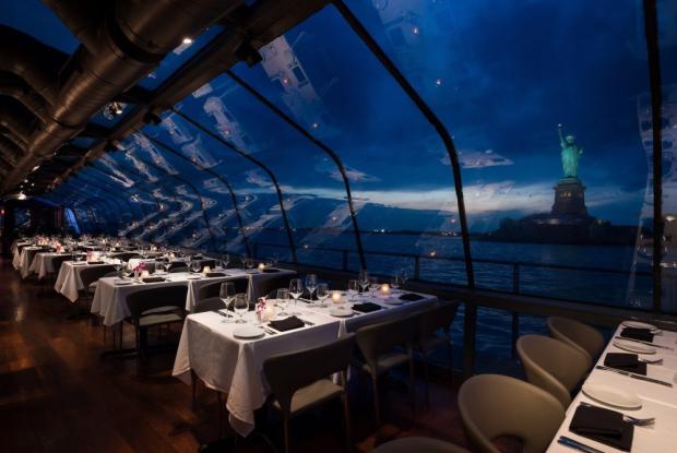 crociera con cena nella baia di New York