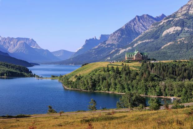 waterton lake national park (alberta, canada)