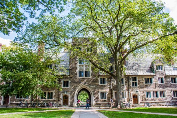 edificio storico della princeton university (new jersey, stati uniti)