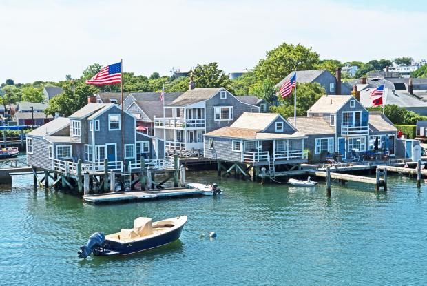 porto storico di nantucket (massachusetts, stati uniti)