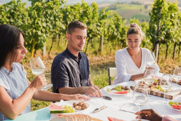 un'esperienza enogastronomica tra i vigneti americani