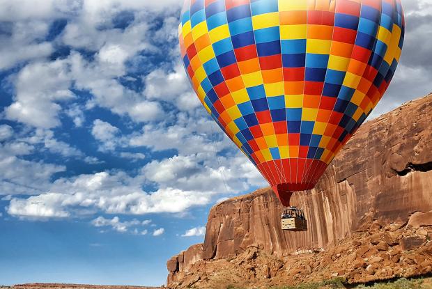 Tour in mongolfiera tra i canyon dello Utah