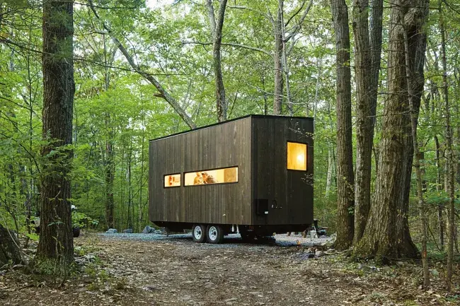 case nel bosco negli USA