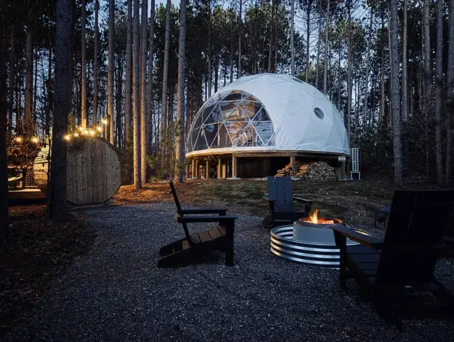Glamping negli USA: dormire nella natura senza rinunciare al comfort 