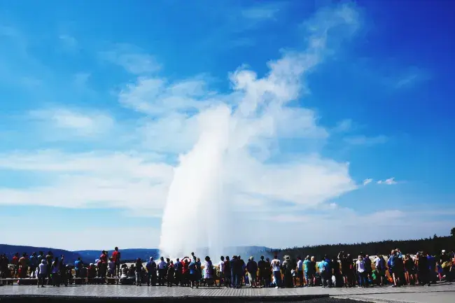 old faithful stati uniti
