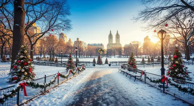 new york in inverno