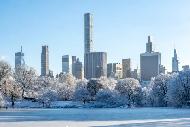 new york in inverno